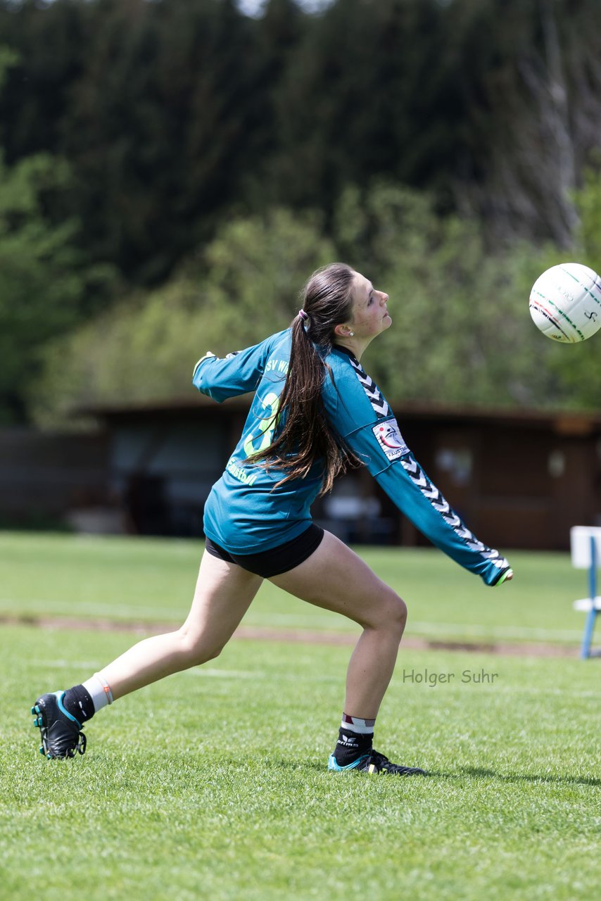 Bild 214 - Faustball Frauen Wiemersdorf